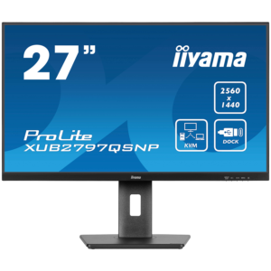 IIYAMA Prolite XUB2797QSNP-B1 68,5 cm (27") | WQHD IPS | 100Hz | Poslovni Monitor