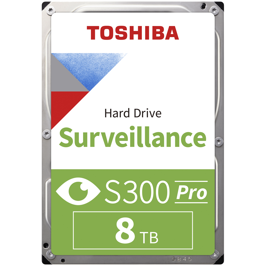 Toshiba s300 pro surveillance 8tb | 8. 89cm (3. 5") | sata | 6gb/s | 7200rpm | trdi disk 1 Komponentko: toshiba s300 pro surveillance 8tb disk, 8. 89cm (3. 5″), sata 6gb/s, 7200 obratov/min