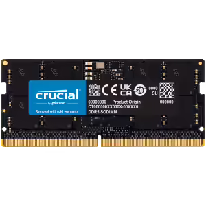 Crucial 64GB | DDR5-5600 | SODIMM | CL46 | Pomnilnik