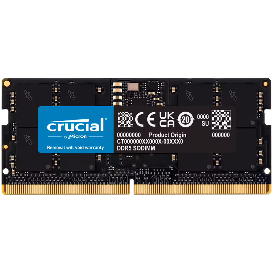 Crucial 64gb | ddr5-5600 | sodimm | cl46 | pomnilnik 1 Crucial 64gb ddr5-5600 sodimm cl46 pomnilnik komponentko