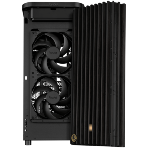 ASUS ProArt PA401 Wood Edition | ATX | Kaljeno Steklo | 1x120 mm in 2x160mm Ventilatorji | Računalniško Ohišje