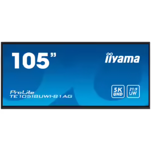 IIYAMA Prolite TE10518UWI-B1AG LFD | 265,7 cm (104.6") | 5120x2160 | VA | 6.,ms | 450 cd/m² | Monitor na Dotik