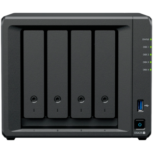 Synology DiskStation DS425+ | 4-Bay NAS | Intel Celeron J4125 | 2.5GbE | 2X M.2 NVMe | 3 Leta Garancije | NAS Strežnik