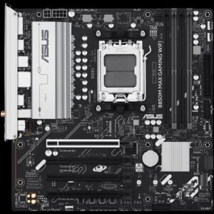 ASUS B850M MAX GAMING WIFI | AM5 | mATX | DDR5 | Aura Sync | Matična Plošča