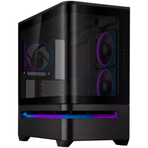 ASUS Prime AP202 ARGB TG | mATX | Kaljeno Steklo | 3x120mm ARGB Ventilatorji | Računalniško Ohišje