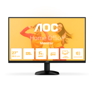 AOC 27B35HM 68.6cm (27") | FHD (1920 x 1080) | VA 120Hz 1ms (MPRT) | Adaptive Sync | Monitor