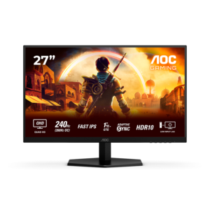 AOC Gaming Q27G42ZE | 68,6cm (27") | 2560x1440 | Fast IPS | 240Hz | 1ms | Adaptive Sync | Gaming Monitor
