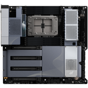 GIGABYTE TRX50 AI TOP-2B | sTR5 AMD TRX50 | ATX WS DDR5 ECC | 2×10Gb LAN WiFi 7 USB4 In 4× M.2 | Matična Plošča