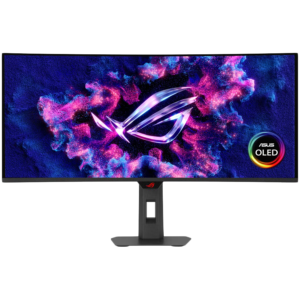 ASUS ROG Strix OLED XG34WCDG | 86.4cm (34") | UWQHD | QD-OLED | 175Hz | 0.03ms | G-SYNC Kompatibilen | Ukrivljen Gaming Monitor