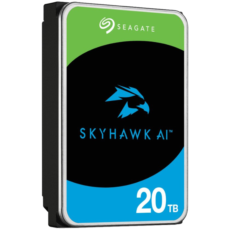 Seagate skyhawk ai 20tb | 8. 89cm (3. 5") | sata 6gb/s | 7200rpm | trdi disk 1 Zasebno: seagate skyhawk ai 20tb disk, 8. 89cm (3. 5″), sata 6gb/s, 7200 obratov/min komponentko
