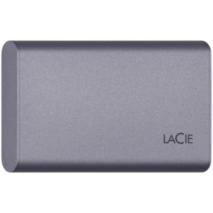 LaCie Mobile SSD Secure 2TB | USB 3.2 Gen 2 Type-C | 1.050/1.000 MB/s | AES-256 Šifriranje | Zunanji SSD Disk