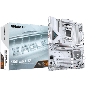 GIGABYTE B850 EAGLE ICE | AM5 | ATX | B850 | DDR5 | Bela Matična Plošča