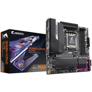 Gigabyte B650M AORUS ELITE | AM5 | AMD B650 | DDR5 8000MHz+ OC | PCIe 5.0 M.2 | 2.5Gb LAN | HDMI 2.1 In DisplayPort 1.4 | Micro-ATX Matična Plošča
