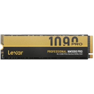Lexar Professional NM1090 PRO 4TB | PCIe Gen5x4 NVMe M.2 2280 | Do 14.000/13.000 MB/s | SSD Disk