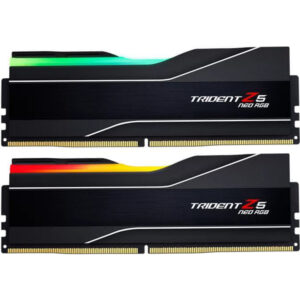 G.Skill RGB Trident Z5 Neo | DDR5 | 64GB KIT (2x32GB) | 6000MHz | Črna | F5-6000J3040G32GX2-TZ5NR | Pomnilnik