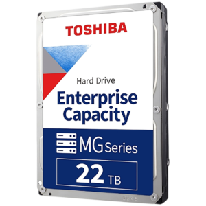 Toshiba MG11 Series 22TB | 3.5" Enterprise HDD | 512e SATA 6Gb/s | 7200 RPM | CMR Disk