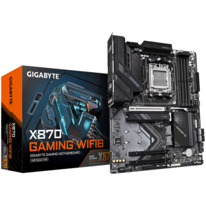 GIGABYTE X870 GAMING WIFI6 | AMD X870 AM5 DDR5 | PCIe 5.0 | 3× M.2 | USB4 Type-C | WiFi 6 | ATX Osnovna Plošča