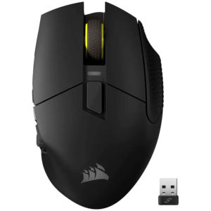 CORSAIR SCIMITAR ELITE WIRELESS SE | Brezžična MMO Gaming Miška | 33.000 DPI MARKSMAN S | 16 Programabilnih Gumbov | Črna | Gaming Miška