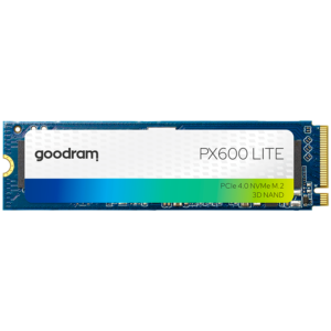 GOODRAM PX600 LITE 512GB | PCIe Gen4x4 NVMe | M.2 2280 | Do 3400/2000 MB/s | SSD Disk