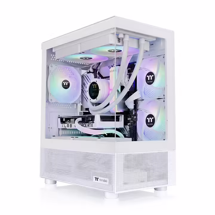 Komponentko gaming core rtx 5050 | ryzen 5 5500 | 16 gb ram | 1 tb nvme | 24″ fhd 180hz | bel komplet s pastelno roza logitech periferijo | cenovno ugoden namizni gaming računalnik 2 Komponentko gaming core rtx 5050 bel namizni računalnik z zračnim hlajenjem