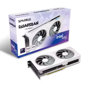 Sparkle Arc B570 Guardian Luna OC 10GB | GDDR6 | Bela | Grafična Kartica