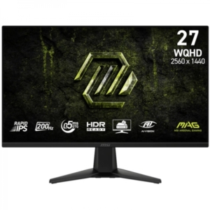 MSI MAG 275QF E20 | 27" WQHD Rapid IPS | 200Hz 0,5ms | Adaptive-Sync HDR Ready | Gaming Monitor