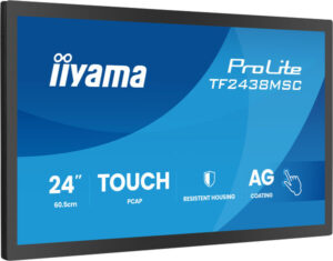 iiyama ProLite TF2438MSC-B2 | 23,8" Full HD IPS | 10-Točkovni PCAP Touch | 600 Nits | Open Frame | Industrijski Interaktivni Monitor