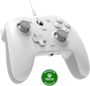 GameSir G7 HE | White | Hall Effect Palčki In Sprožilci | Žični | Xbox Series X|S, Xbox One, PC | Gaming Kontroler