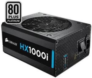 Corsair HX1000i | Modularni | 80 Plus Platinum | 4x PCIe 6+2, 3x SATA | Napajalnik