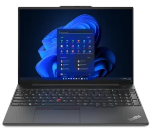 Lenovo Thinkpad E16 G1 | 40,64 cm (16,0") | 1920x1200 | IPS | 300nit | R5-7530U/24GB/512GB/BL/FP/ALU/AMD Radeon/Win11Pro | (21JT0011SC) | Budget prenosni računalnik