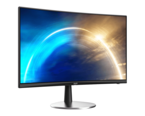 MSI PRO MP242C | 60,5 cm (23,8") | 1920x1080 | 75Hz | 5ms | VGA | HDMI | sRGB98% | Poslovni ukrivljen monitor z zvočniki