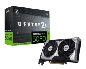 MSI RTX 5050 8G VENTUS 2X OC 8GB | GDDR6 | Grafična Kartica