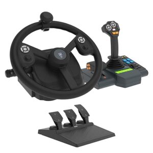 Komplet HORI Farming Simulator za PC | Volan + Pedala + Kontrolna Plošča za Farming Simulator