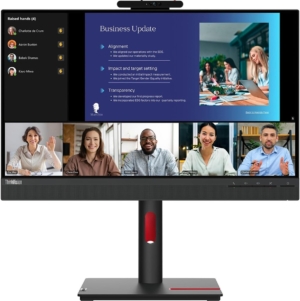 Lenovo ThinkVision T24v-30 | 23,8'' FHD IPS | 75Hz | 2MP IR Kamera In Zvočniki | Ergonomski Poslovni Monitor