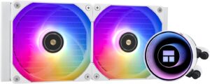 Thermalright Frozen Notte 240 ARGB Bela White AIO | 240mm | Intel LGA115x, 1200, 1700 & AMD AM4 AM5 | Najugodnejše 240mm vrhunsko vodno hlajenje za procesor