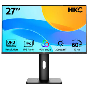 Koorui HKC B2742A | 27" 4K UHD IPS | 60Hz HDR10 | USB Hub Ergonomski | Pisarniški Monitor