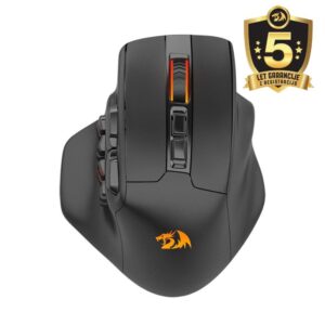 REDRAGON AATROX PRO M811-RGB | 15 Gumbov | Brezžična | RGB | Črna | Gaming Miška