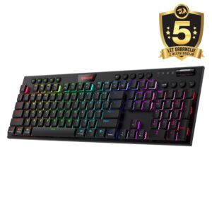 REDRAGON HORUS PRO K618RGB-PRO WIRED | 2.4G | BT RED SWITCH | Gaming Tipkovnica