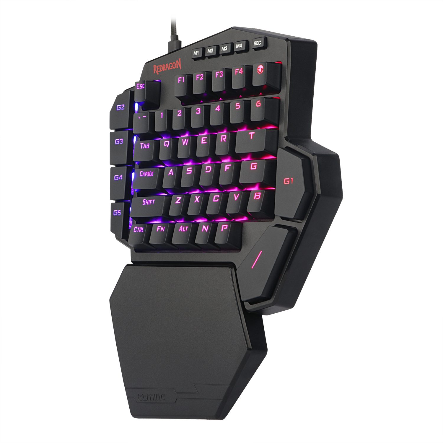 Redragon diti elite k585rgb-ks | brezžična | mehanska | rjava stikala | gaming tipkovnica 1 Redragon diti elite k585rgb-ks brezžična mehanska tipkovnica - rjava stikala komponentko