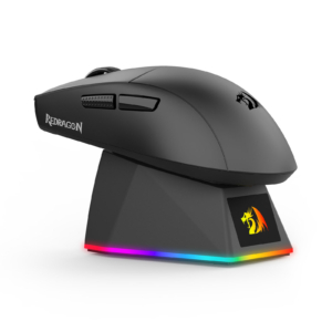Redragon K1NG M999 ULT | 45.000 DPI | 2.4G Bluetooth Žična Povezava | RGB Polnilna Postaja | Gaming Miška