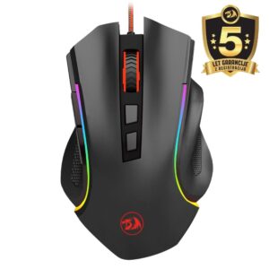 REDRAGON GRIFFIN M607 | USB | RGB | Črna | Gaming Miška