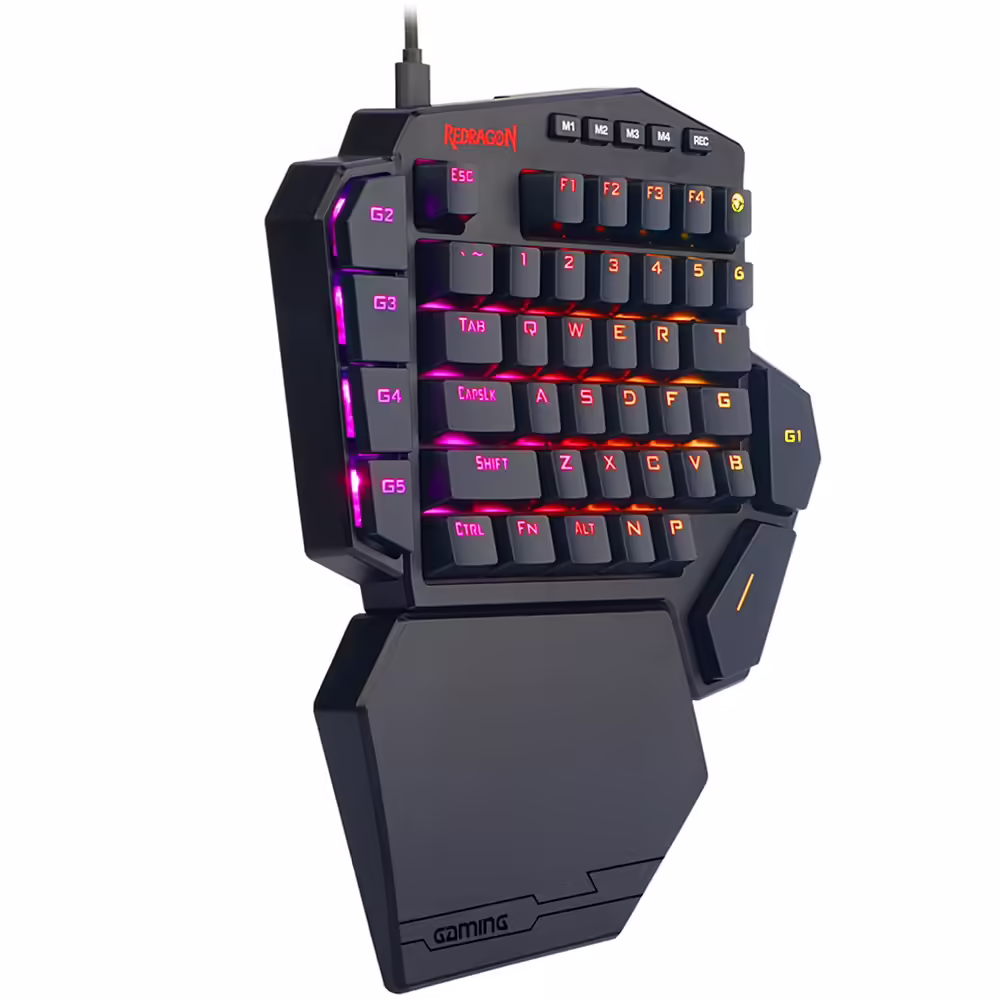 Redragon diti k585 rgb | mehanska | enoročna gaming tipkovnica 1 Redragon diti k585 rgb mehanska enoročna tipkovnica komponentko