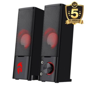 Redragon ORPHEUS GS550 | 2.0 Channel | Rdeča LED | Gaming Zvočnik