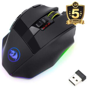REDRAGON SNIPER PRO M801P | RGB | ŽIČNA-BREZŽIČNA | Črna | Gaming MIŠKA