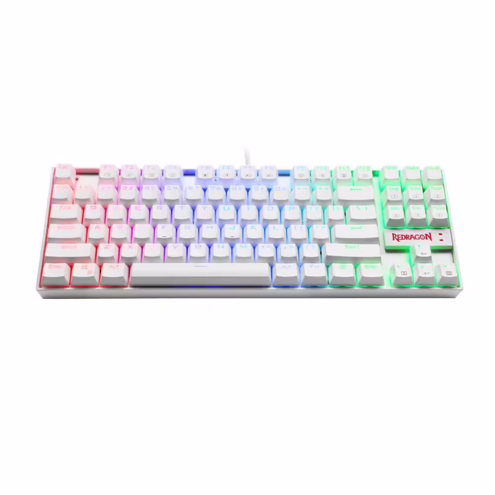 Redragon kumara 2 k552-2 rgb | mehanska | bela | gaming tipkovnica 1 Redragon kumara 2 k552-2 rgb mehanska tipkovnica, bela komponentko
