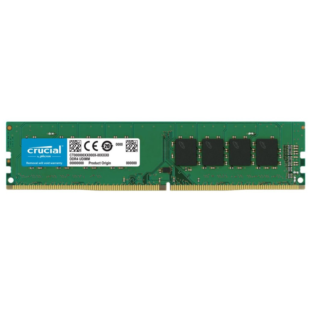 Crucial | 16gb | ddr4-3200mhz | cl22 | 1,2v | ct16g4dfra32a | pomnilnik 1 Ddr4 16gb 3200mhz cl22 single (1x16gb) crucial value 1,2v pc (ct16g4dfra32a) komponentko