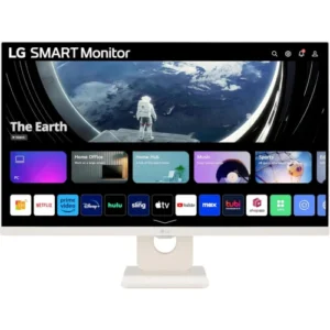LG 27U511SA-W MyView | 27″ Full HD IPS 100Hz | webOS Bluetooth AirPlay 2 | Bel Smart Monitor