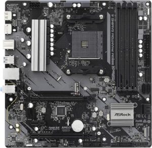 AsRock B550M Phantom Gaming 4 | AM4 | microATX | Displayport 4xDDR4 M.2 | 90-MXBE90-A0UAYZ | Matična Plošča