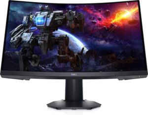 Dell S2422HG | 59,9 cm (23,6") | 1920x1080 | 165Hz | VA | 1ms 2xHDMI DisplayPort | FreeSync Premium | Ukrivljen | Sijajen gaming monitor