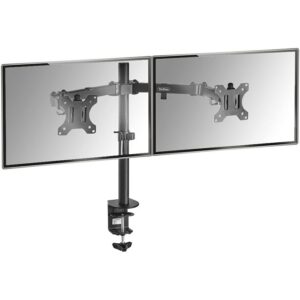 VonHaus Nosilec za Monitorje | 13"do 32" | Dvojni Namizni Nosilec za Dva Monitorja